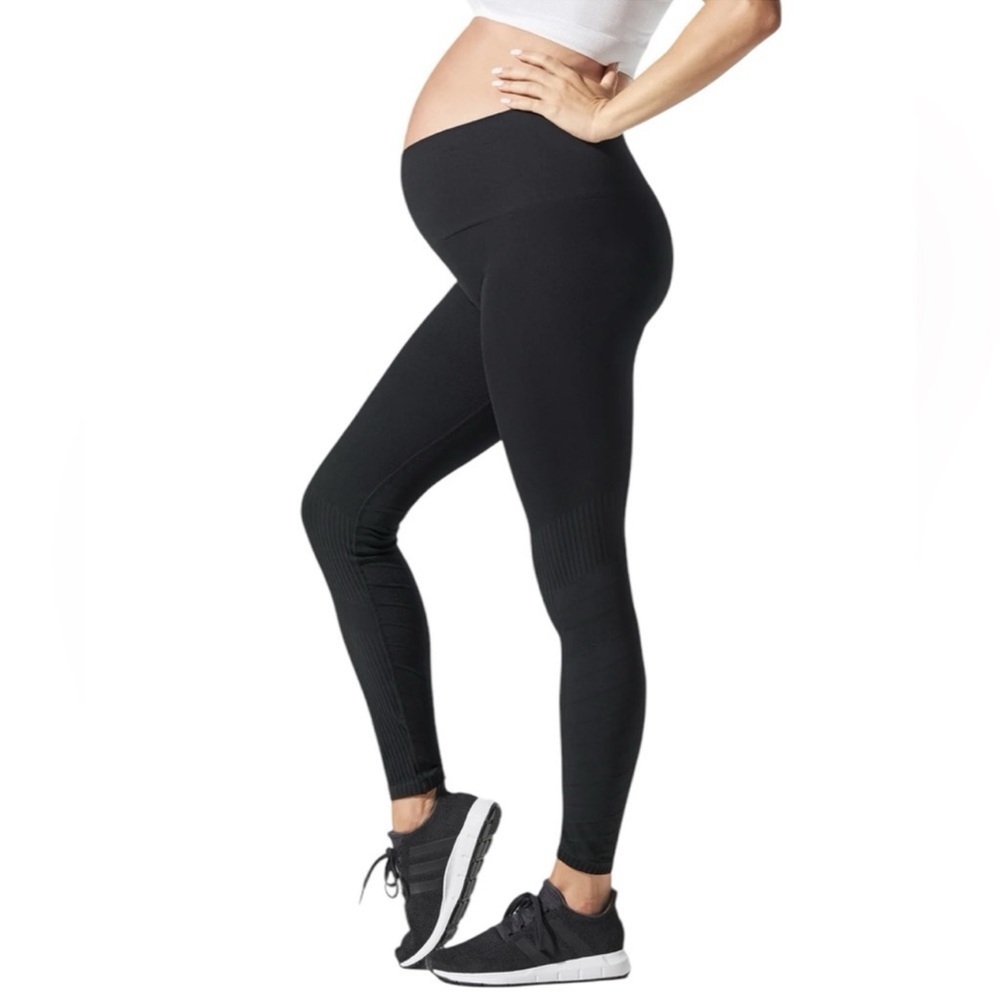 Blanqi Hipster Contour‎ Legging in black size M NWT Maternity or post partum